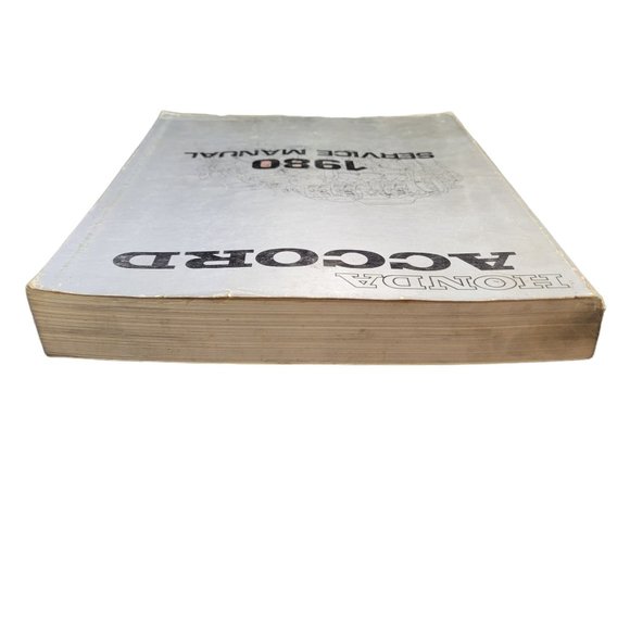 1980 Honda Accord Service Manual Automotive Repair Shop Book First Edition - Picture 6 of 12